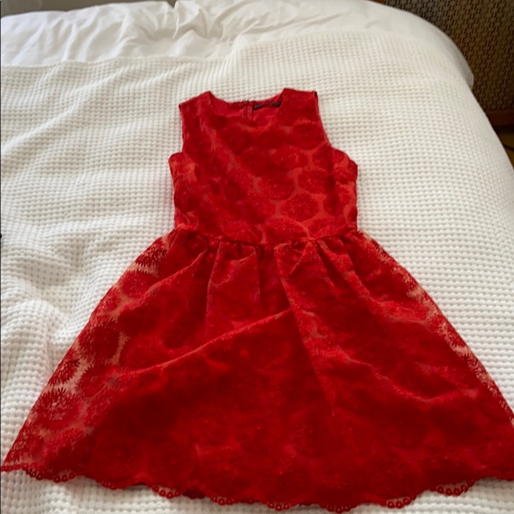 Little red dress. Without tags, like new one .